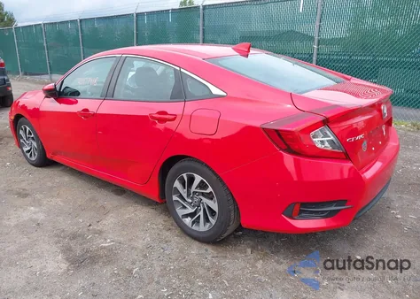 2017 Honda Civic Ex из США, поврежденный, VIN 2HGFC2F76HH544724